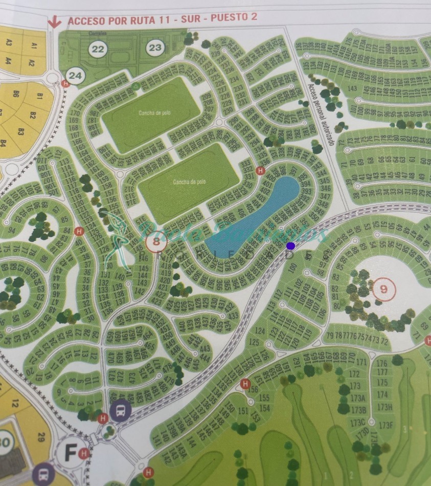 Vendo lote en Costa Esmeralda ecuestre 355