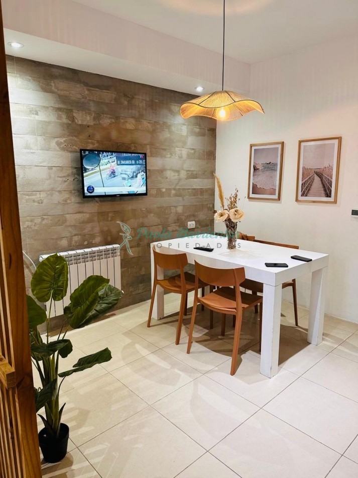 Alquilo departamento en barrio cerrado Portal Tomeg - Ostende con piscina