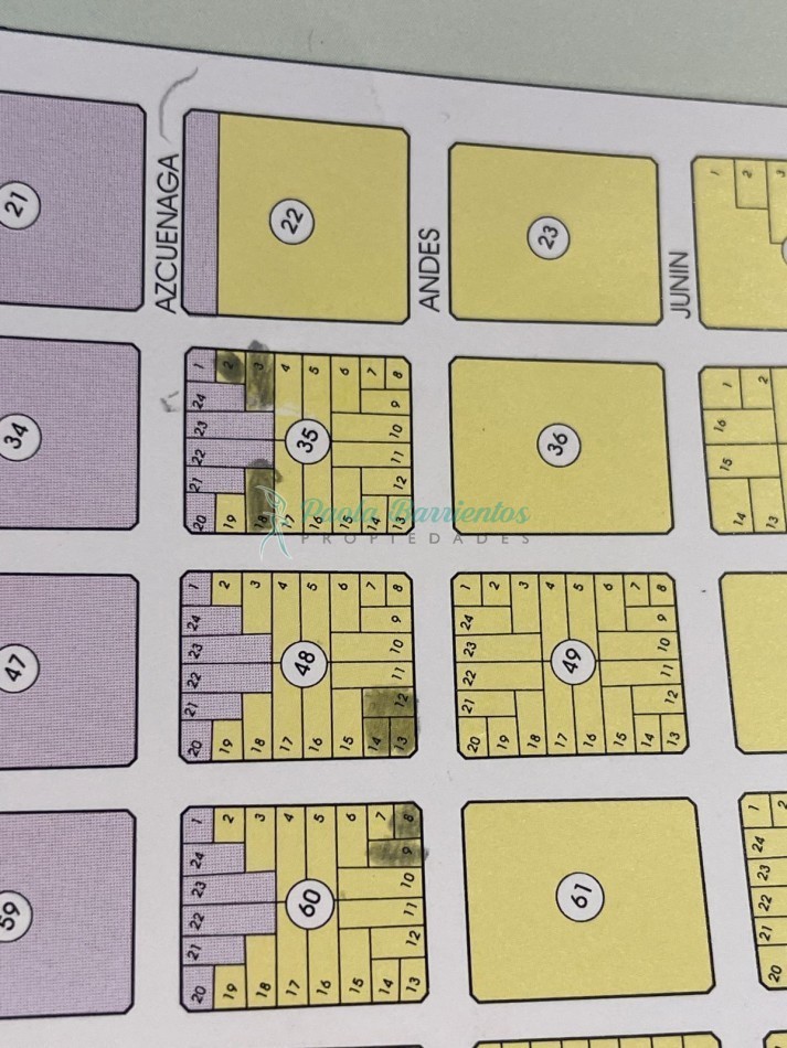 Vendo lote en Ostende Monaco y Azcuenaga lote 2