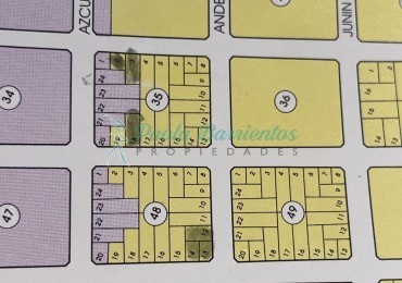 Vendo lote en Ostende Monaco y Azcuenaga lote  2